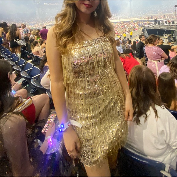 Shein sparkly dress perfect for a dance/Taylor swift concert/party/night out - Picture 6 of 6
